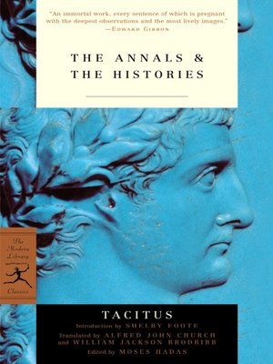 cover image of The Annals & The Histories